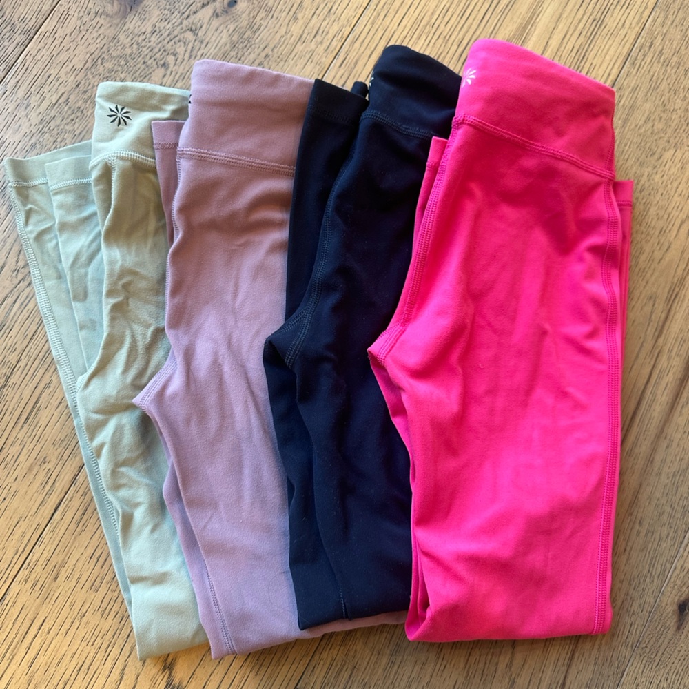 Athleta Girl Chit Chat Flare Pant lot (4 pair)